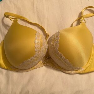 Victoria's Secret Sunny Yellow Lace Bra